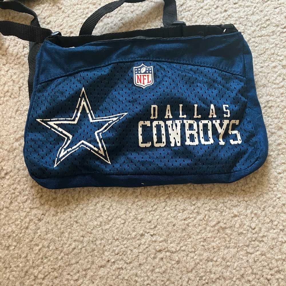 NFL Blue Duffel Bag Dallas Cowboys Edition